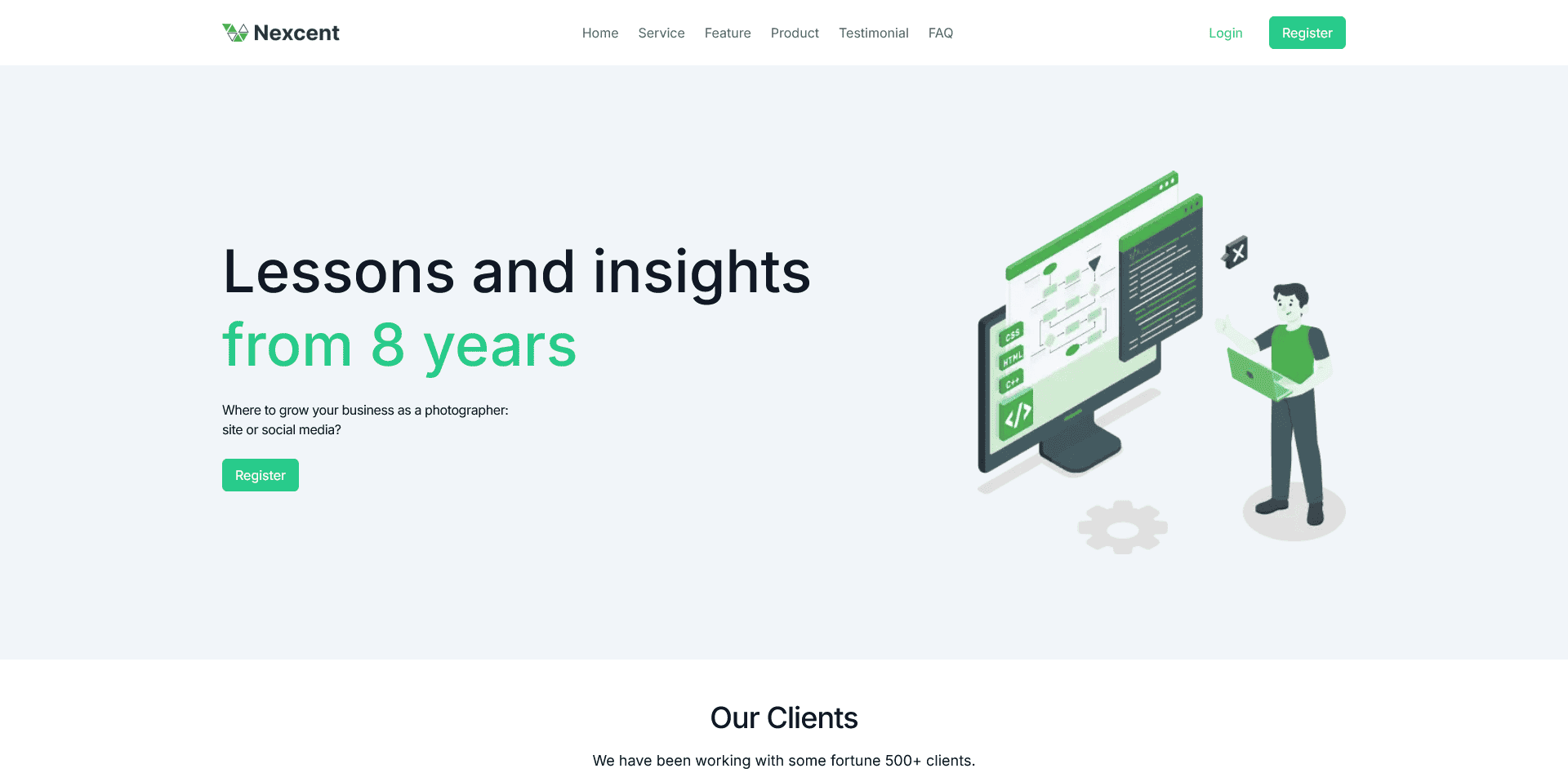Nextcent - Figma to Nexjs